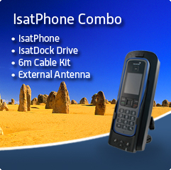 Isatphone Combo Blue Fade