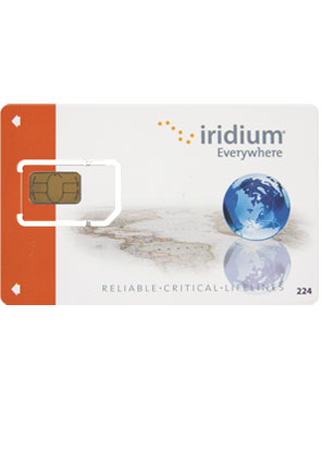 Iridium Simcard Rental